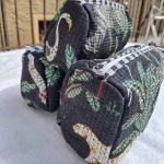 Pouch indiano 100%cotone 1 set 3 pezzi