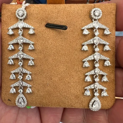 Orecchini pendenti, Argento 925