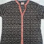 Camicia Indiana baatik 100% cotone